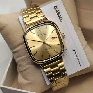 Alish Mart™Casio Watch Gold + Gold – كاسيو ووتش ذهبي + ذهبي