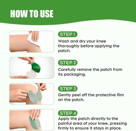 Natural Knee Pain Patches | لصقات طبيعية لتخفيف آلام الركبة
